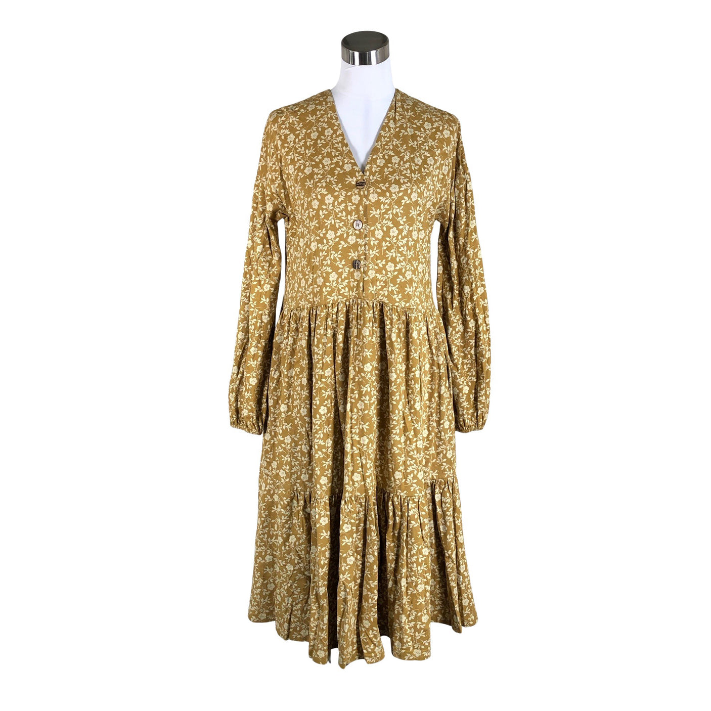Unisex Mainio - Tricot dress, size 36 - Yellow (1)