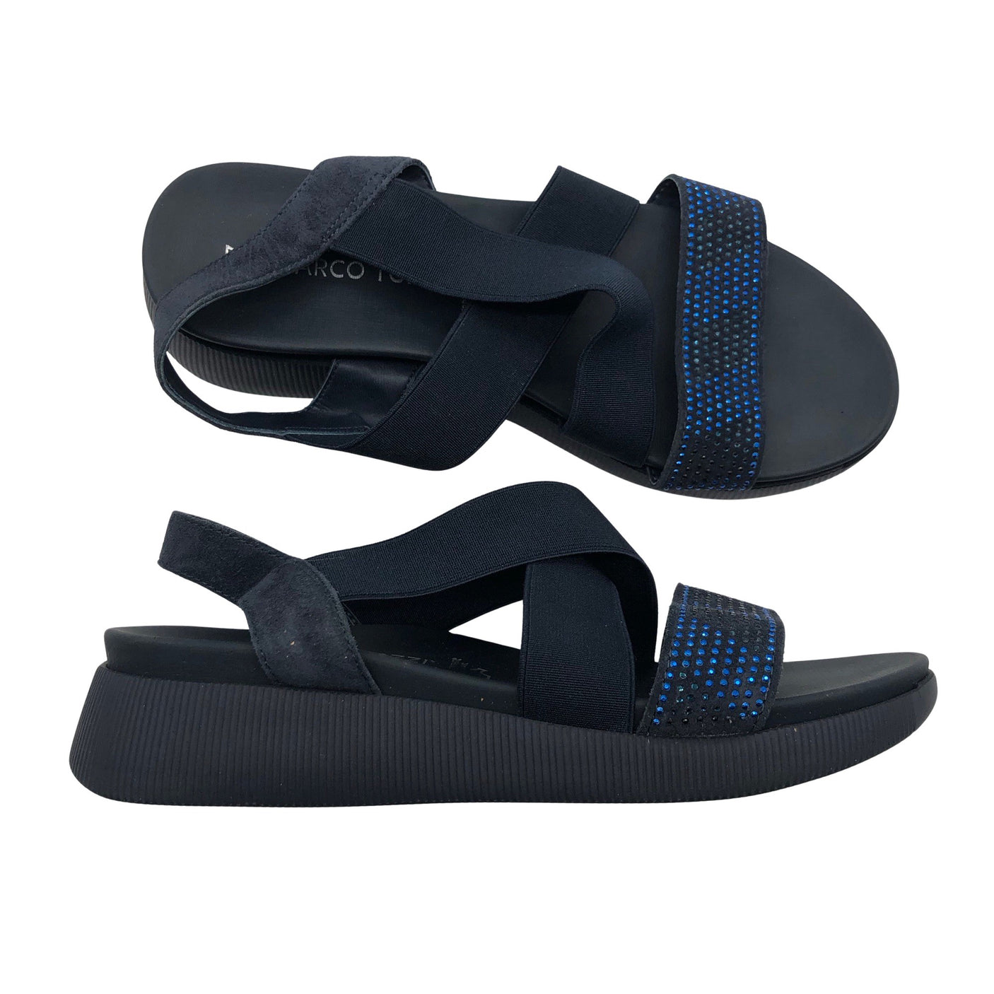 Unisex Marco Tozzi - Sandals, size 37 - Blue (1)