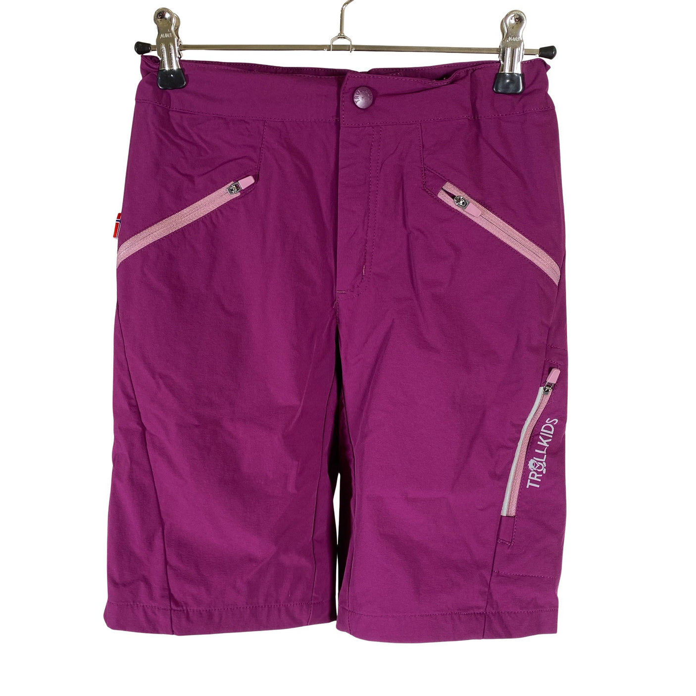Unisex Trollkids - Sports shorts, size 122 - 128 - Violet (1)
