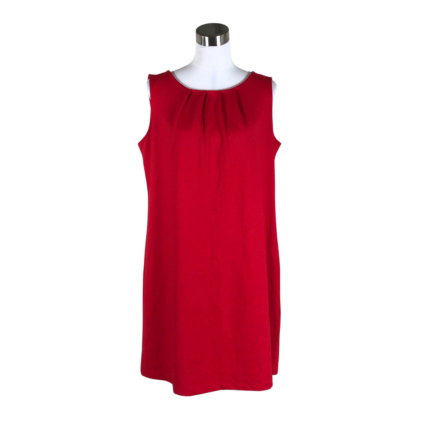 Unisex Lands' End - Tricot dress, size 40 - Red (1)