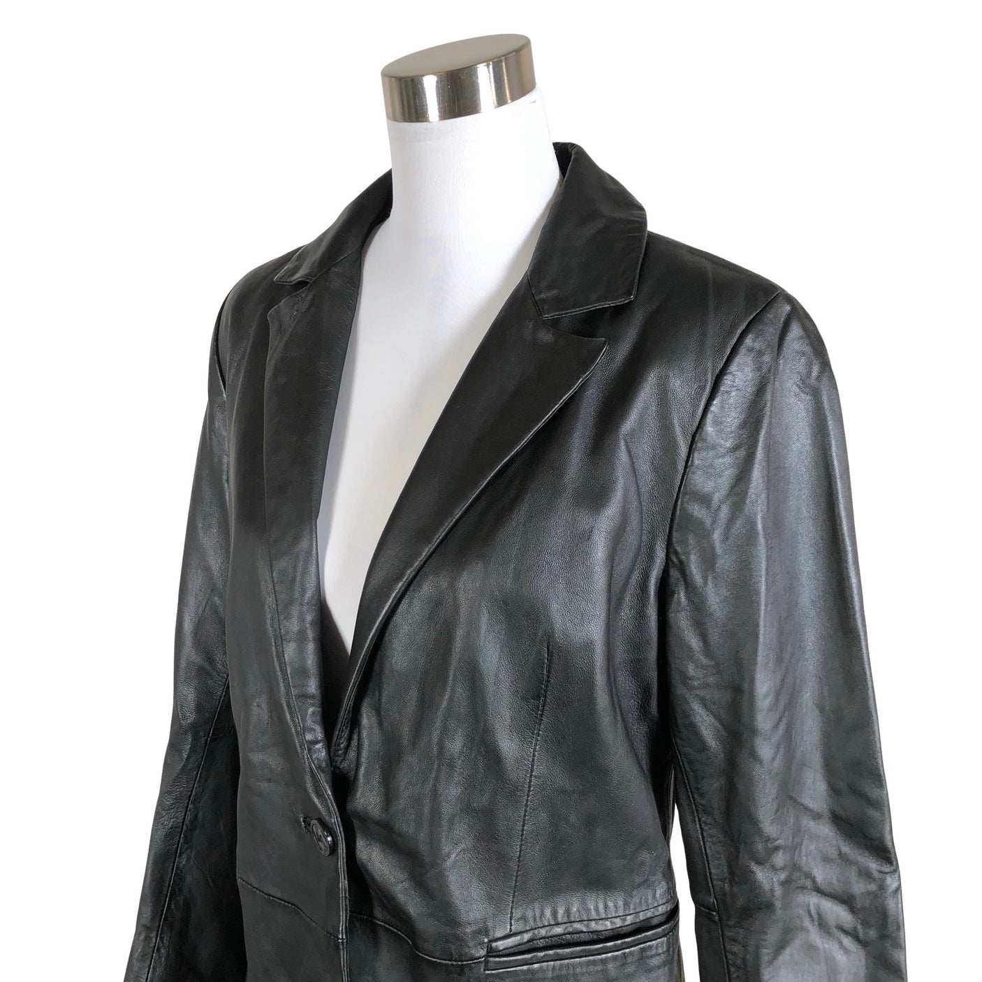 Unisex ROCKANDBLUE - Leather jacket, size 40 - Black (3)