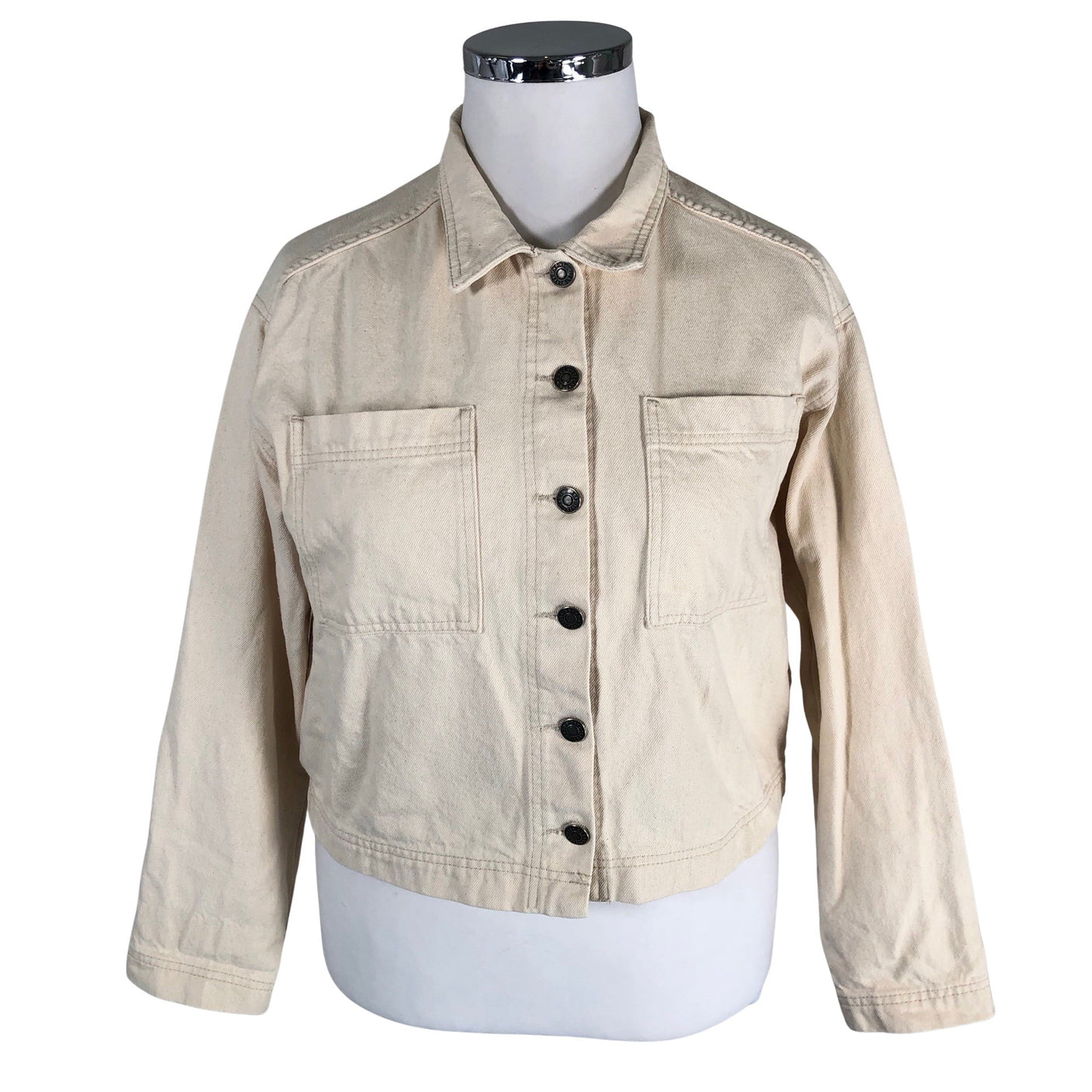 Unisex Nanso - Denim jacket, size 42 - Natural white (1)