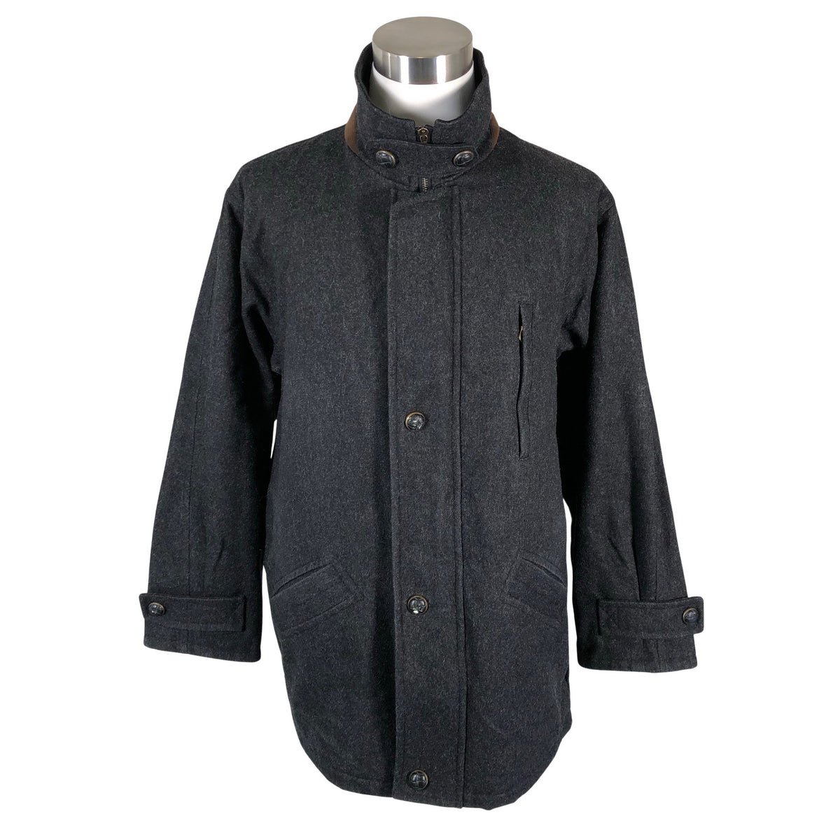 Unisex Casanova - Wool coat, size XL - Gray (1)