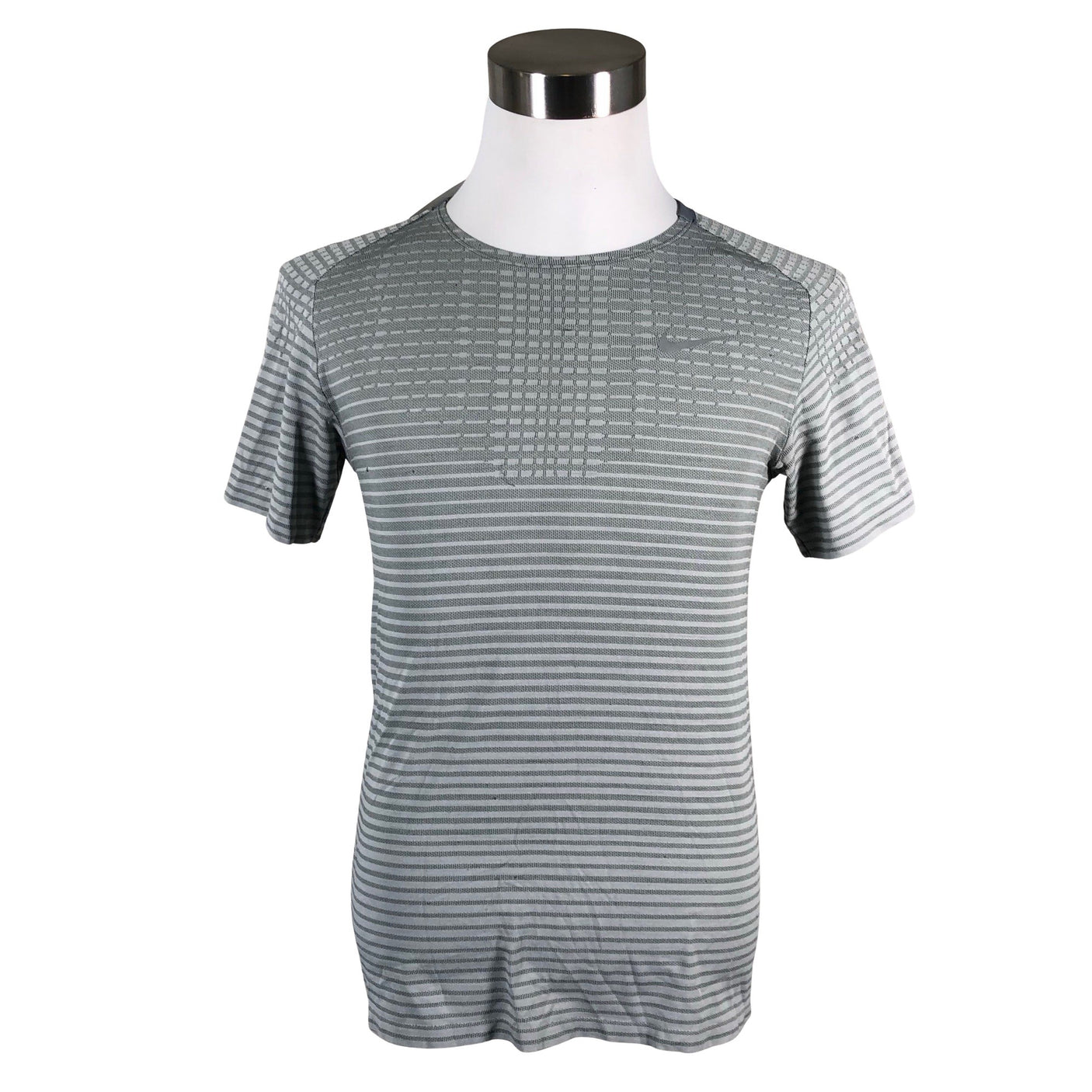 Unisex Nike - Sports shirt, short sleeve, size S - Gray (1)