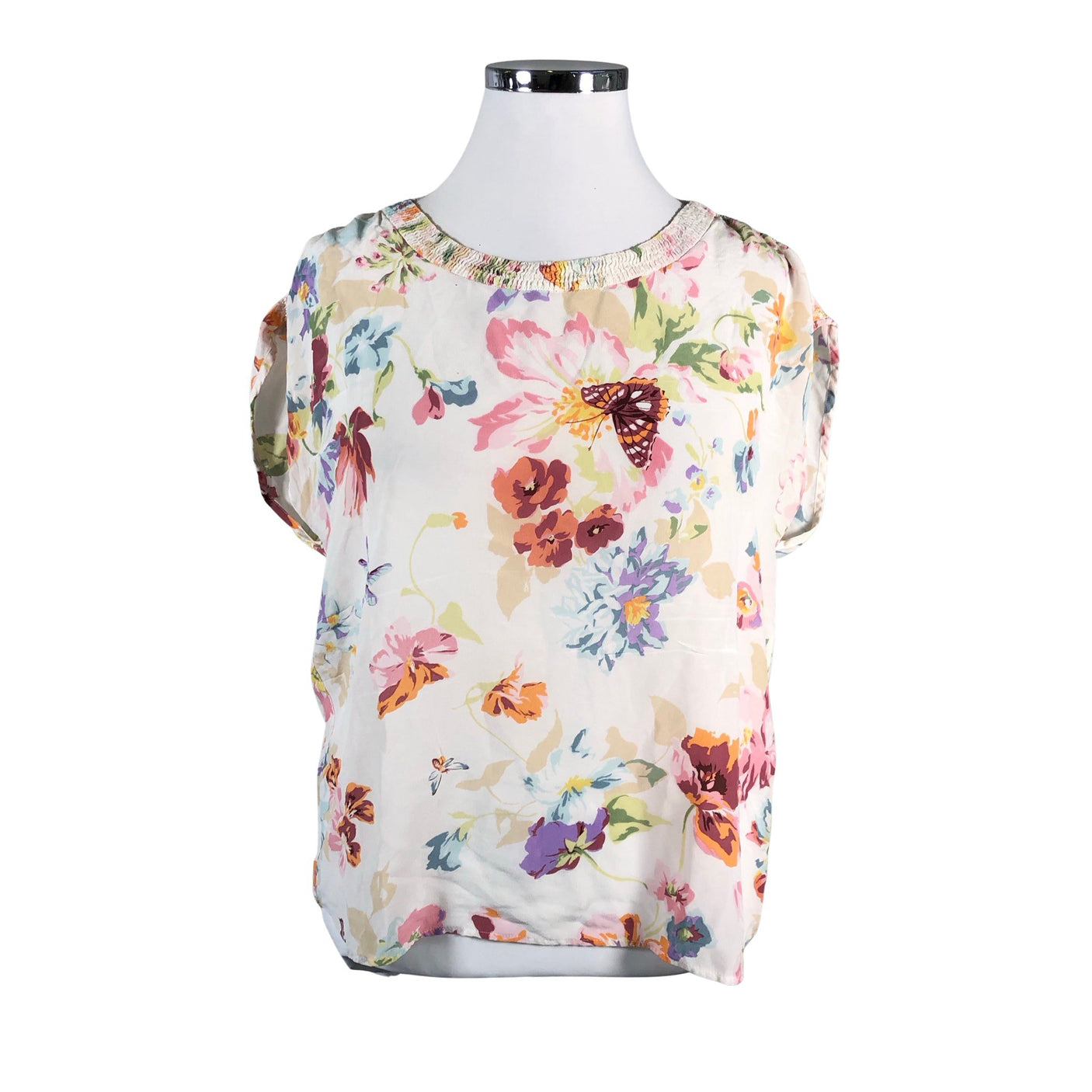 Unisex Gerard Darel - Short-sleeved blouse, size 42 - Natural white (1)