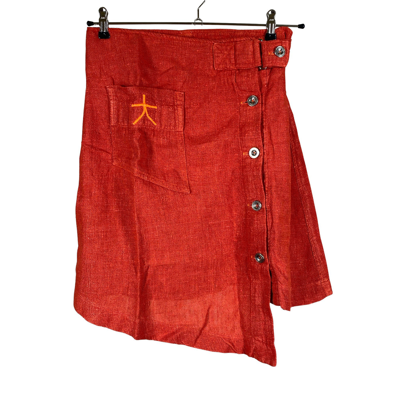 Unisex Aia - Fabric skirt, size 36 - Red (1)