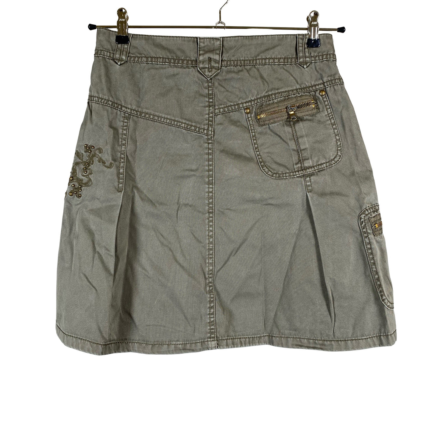 Unisex Esprit - Fabric skirt, size 34 - Green (2)