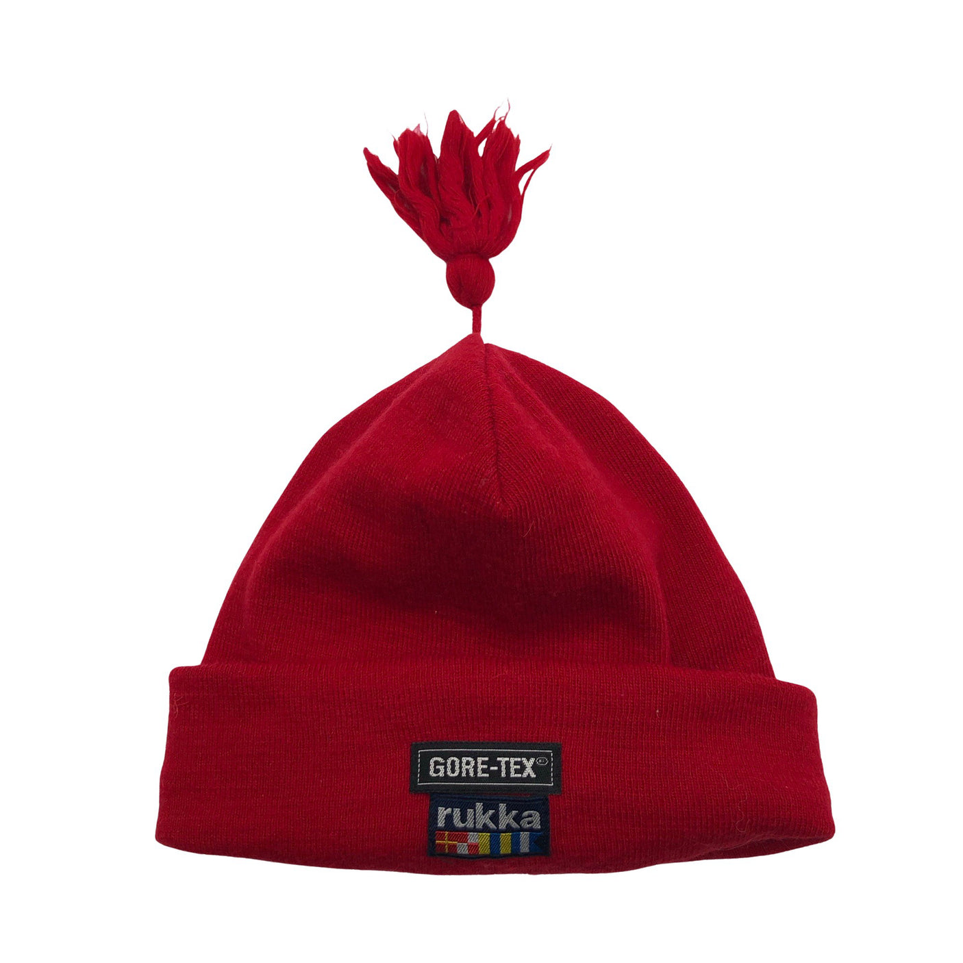 Unisex Rukka - Winter beanie, size 54 - 56 cm - Red (1)