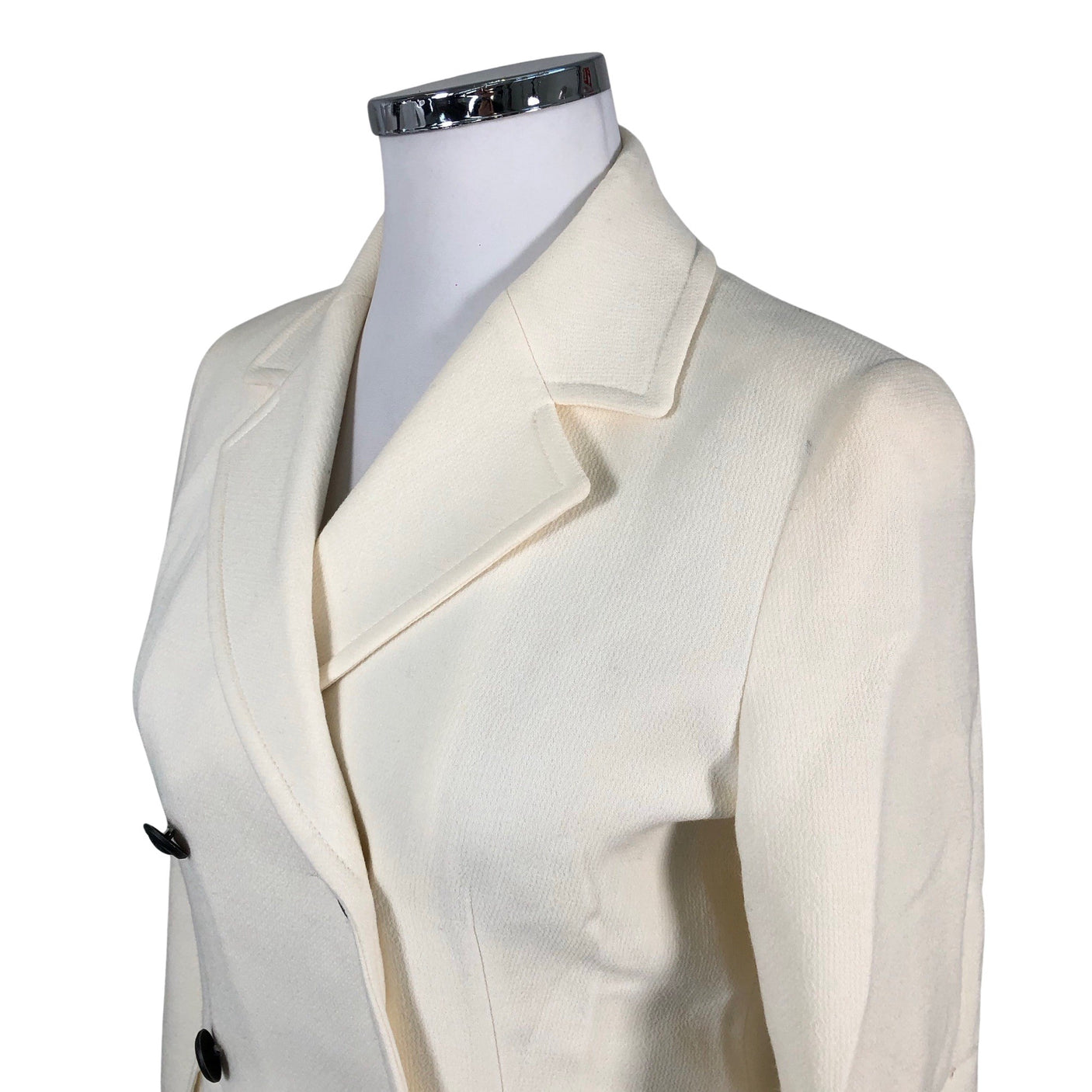 Unisex Andiata - Wool coat, size 42 - White (3)