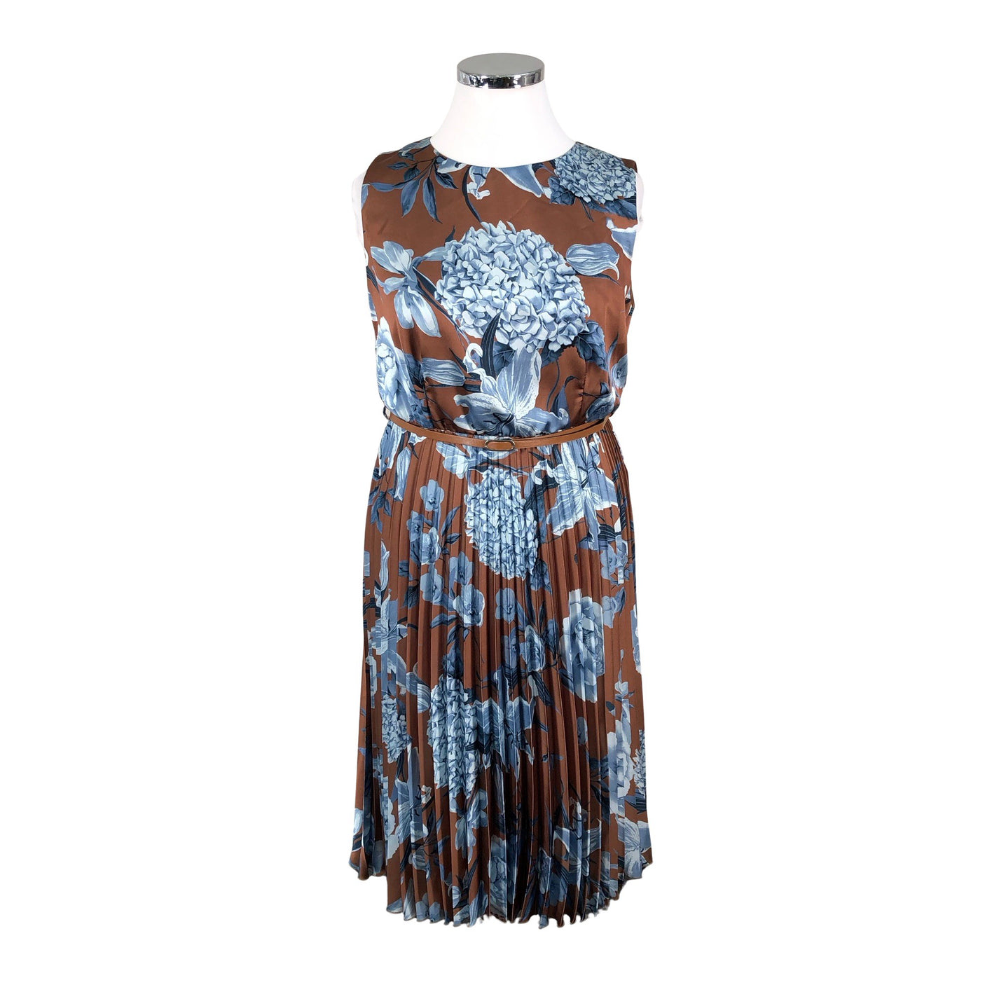 Unisex Rinascimento - Schiffon dress, size 42 - Brown (1)