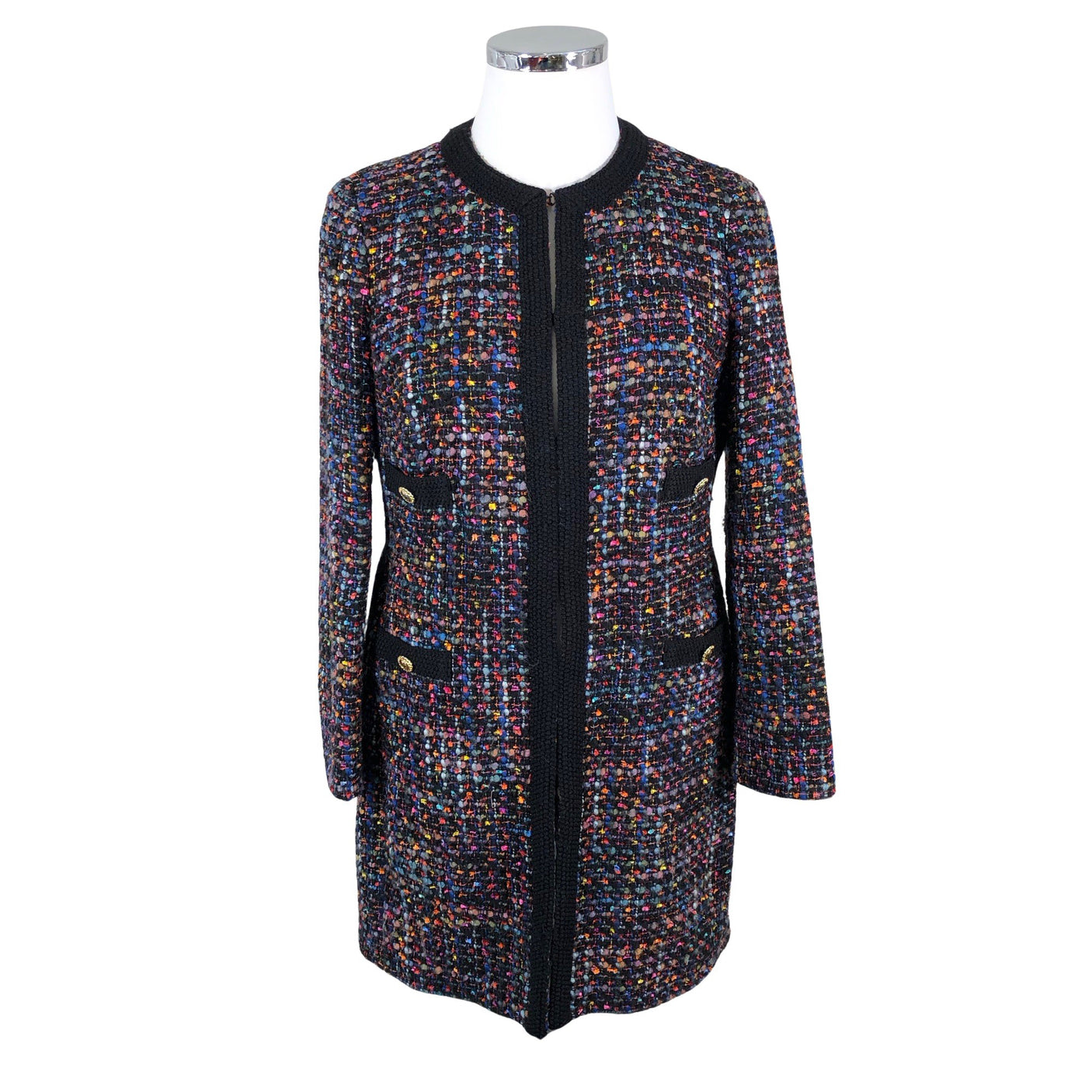 Unisex Luisa Cerano - Wool coat, size 42 - Black (1)