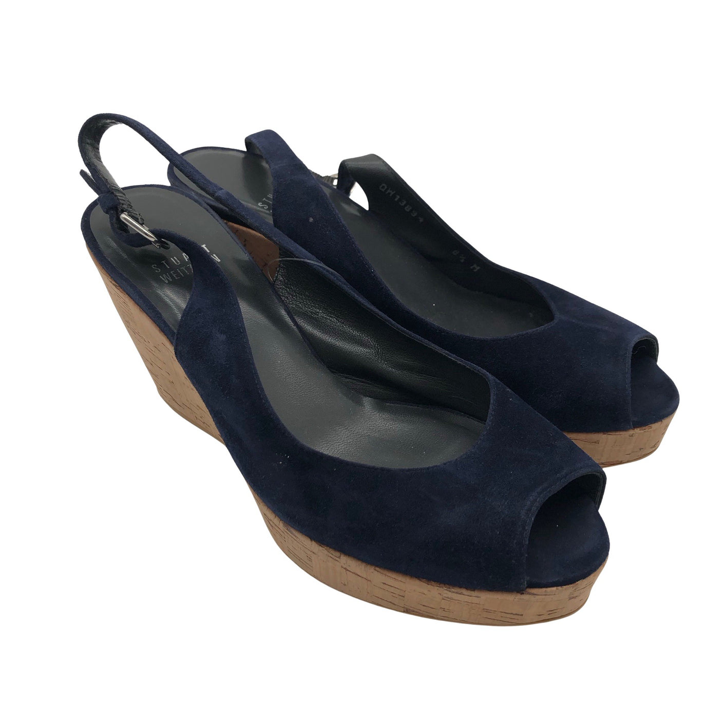Unisex Stuart Weitzman - Wedge sandals, size 39 - Blue (3)