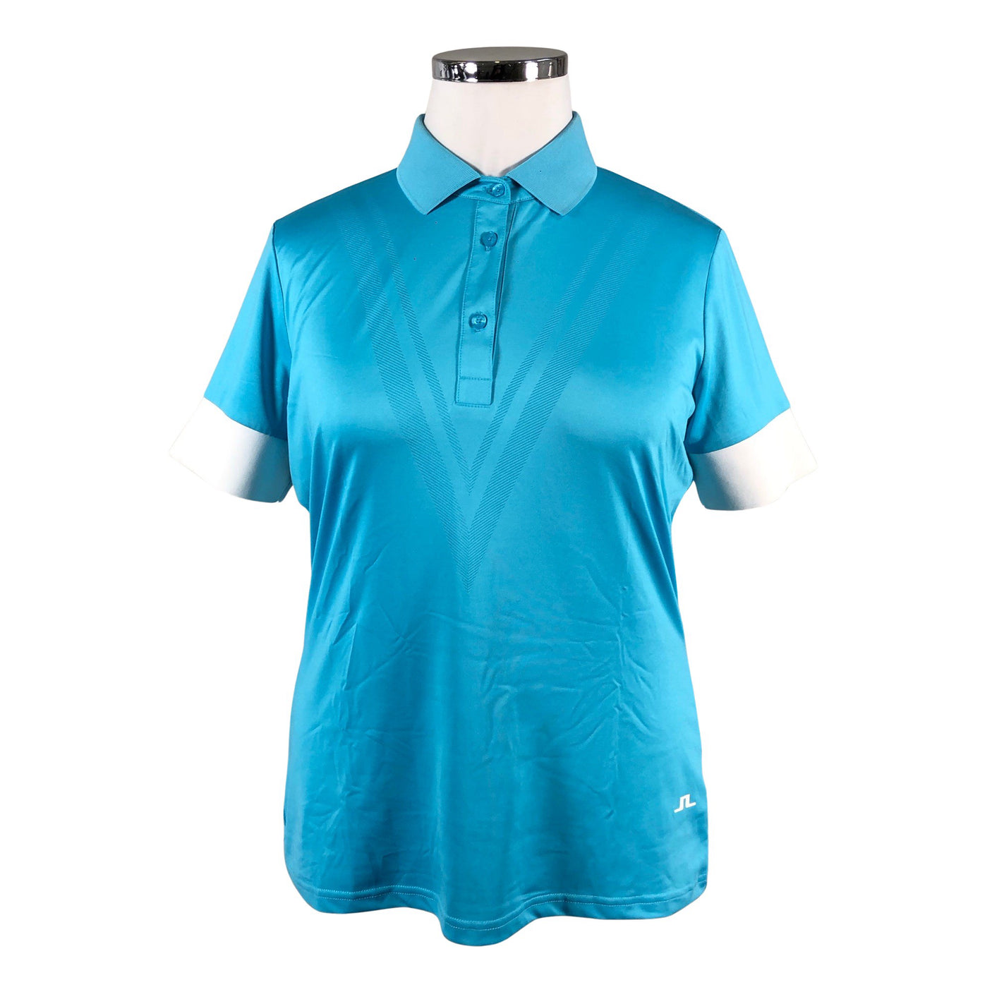 Unisex J.Lindeberg - Sports shirt, short sleeve, size 42 - Blue (1)