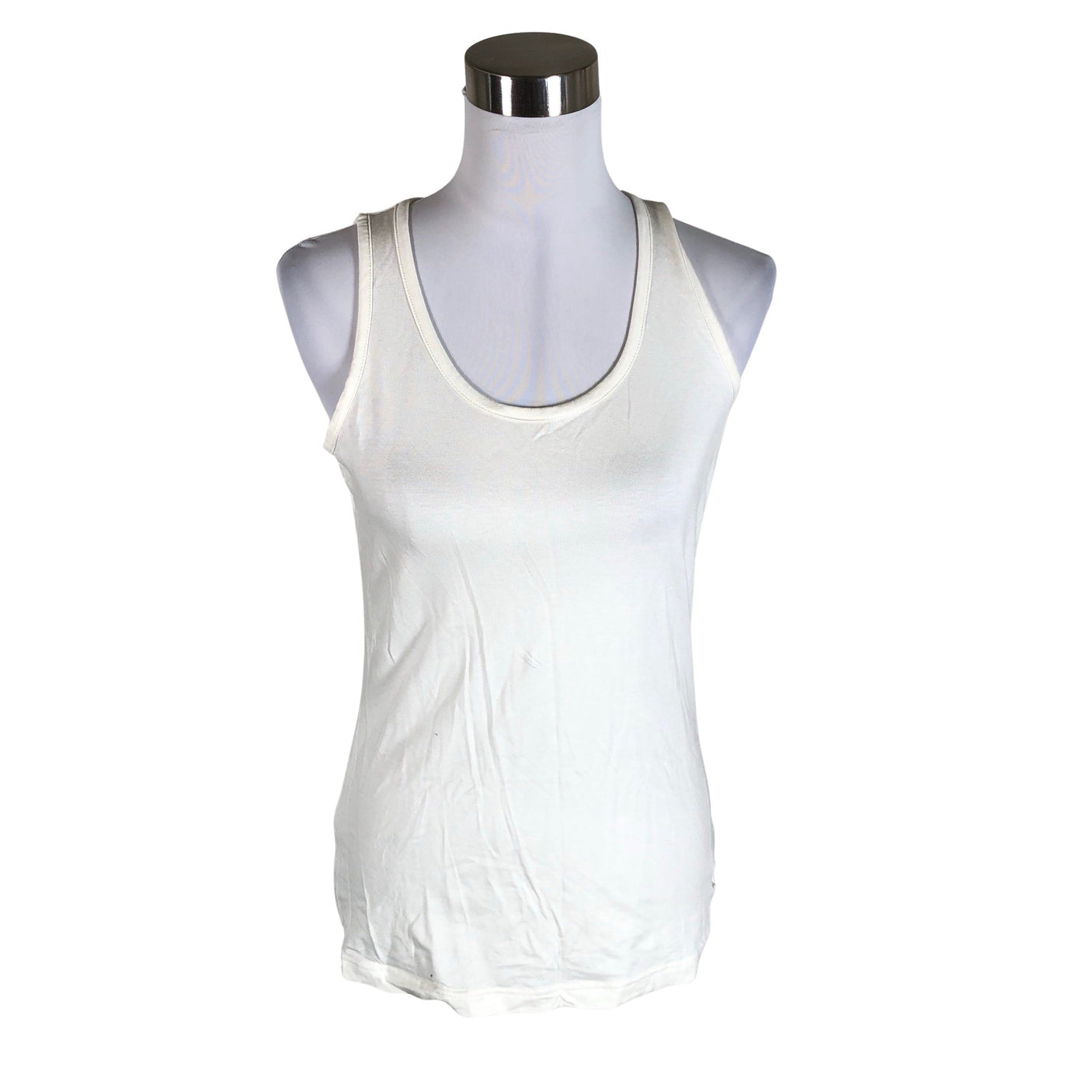 Unisex House of Lola - Tricot tank top, size 40 - Natural white (1)
