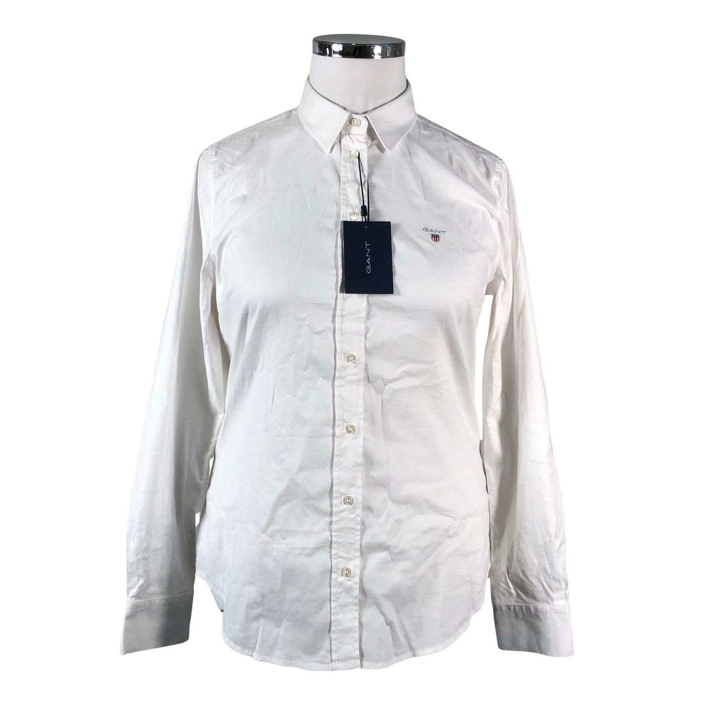 Unisex Gant - Collared shirt, size 42 - White (1)