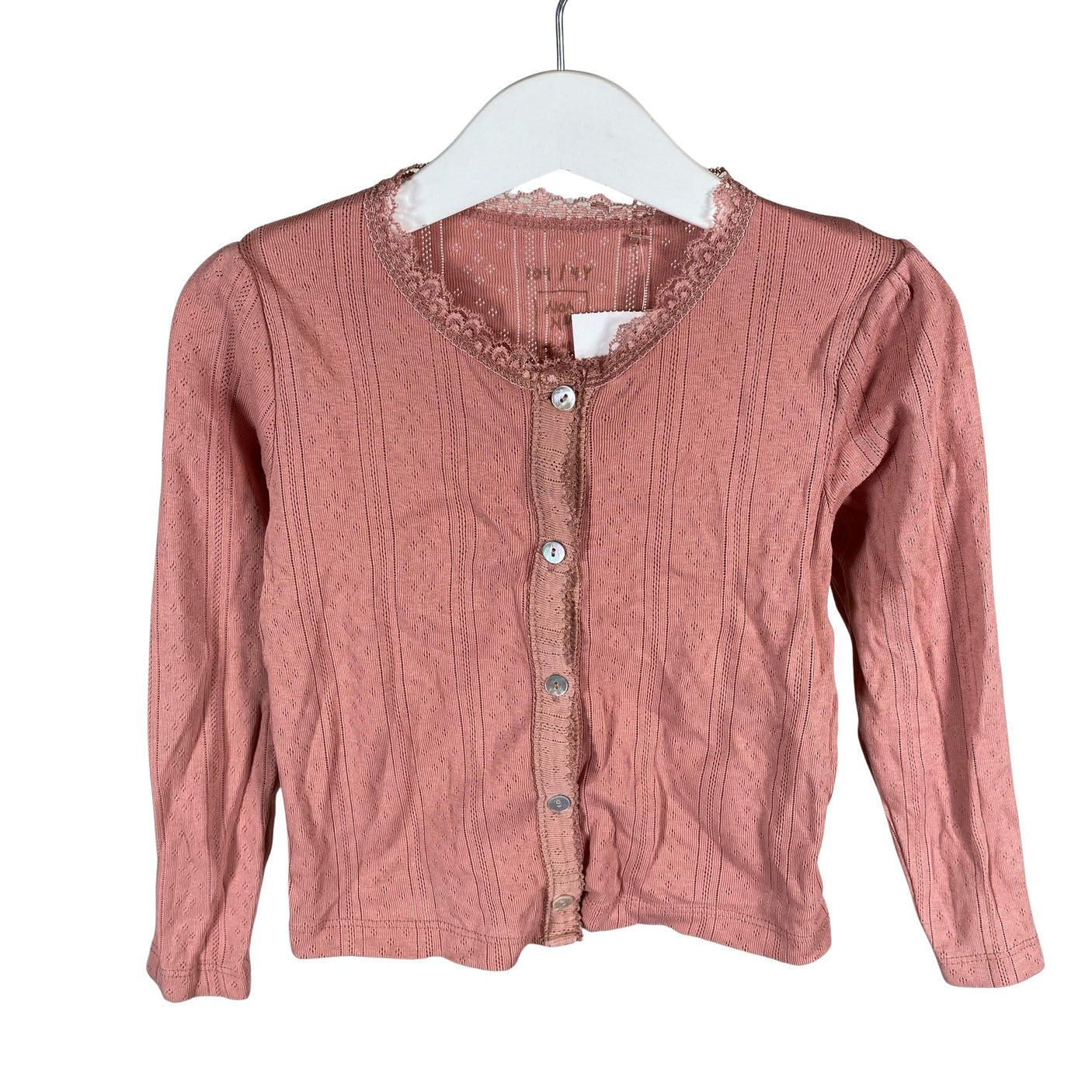 Unisex Noa Noa - Cardigan, size 98 - 104 - Light pink (1)