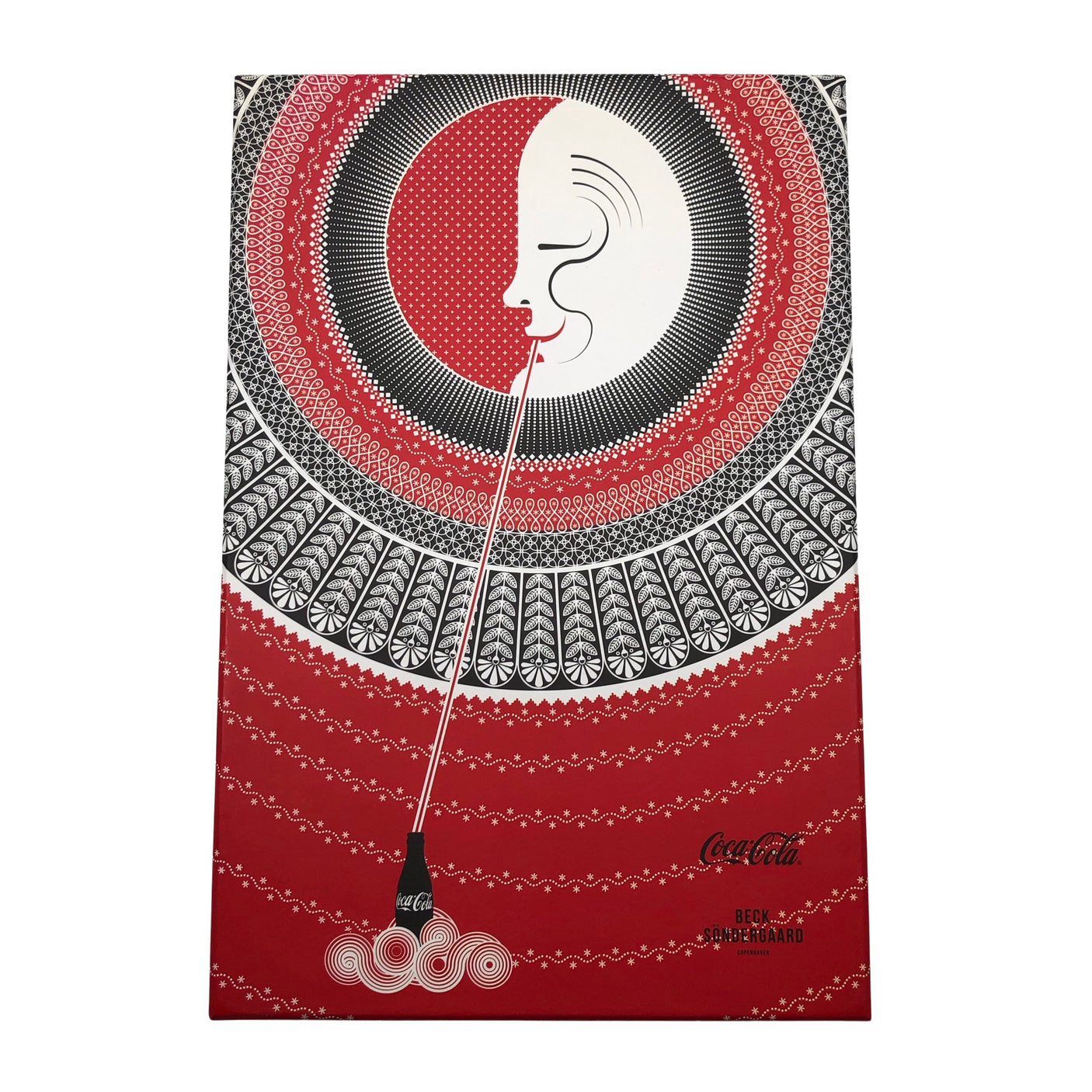 Unisex Beck Söndergaard - Scarf, size Maxi - Red (2)