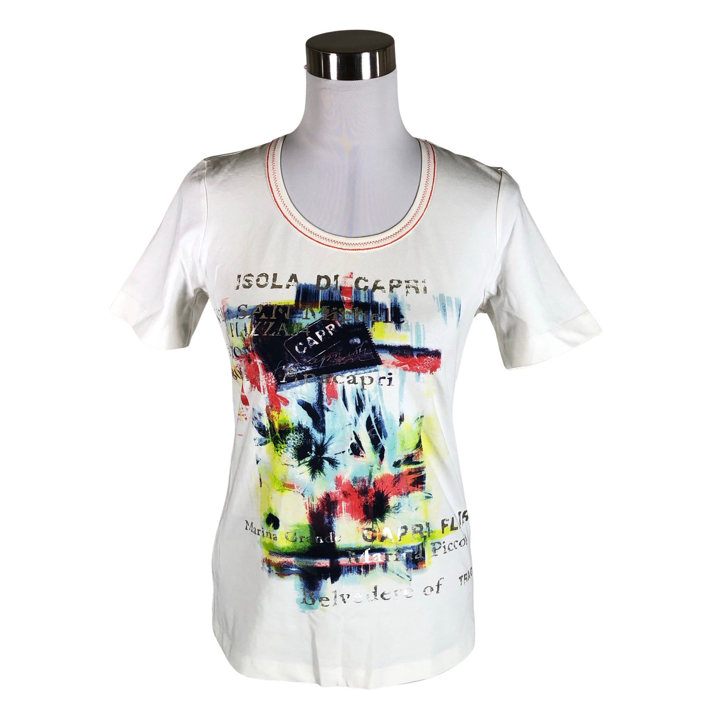 Unisex Betty Barclay - T-shirt, size 38 - White (1)