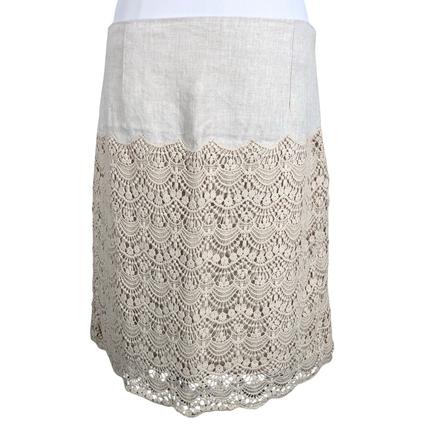 Unisex Flash Woman - Fabric skirt, size 40 - Beige (1)