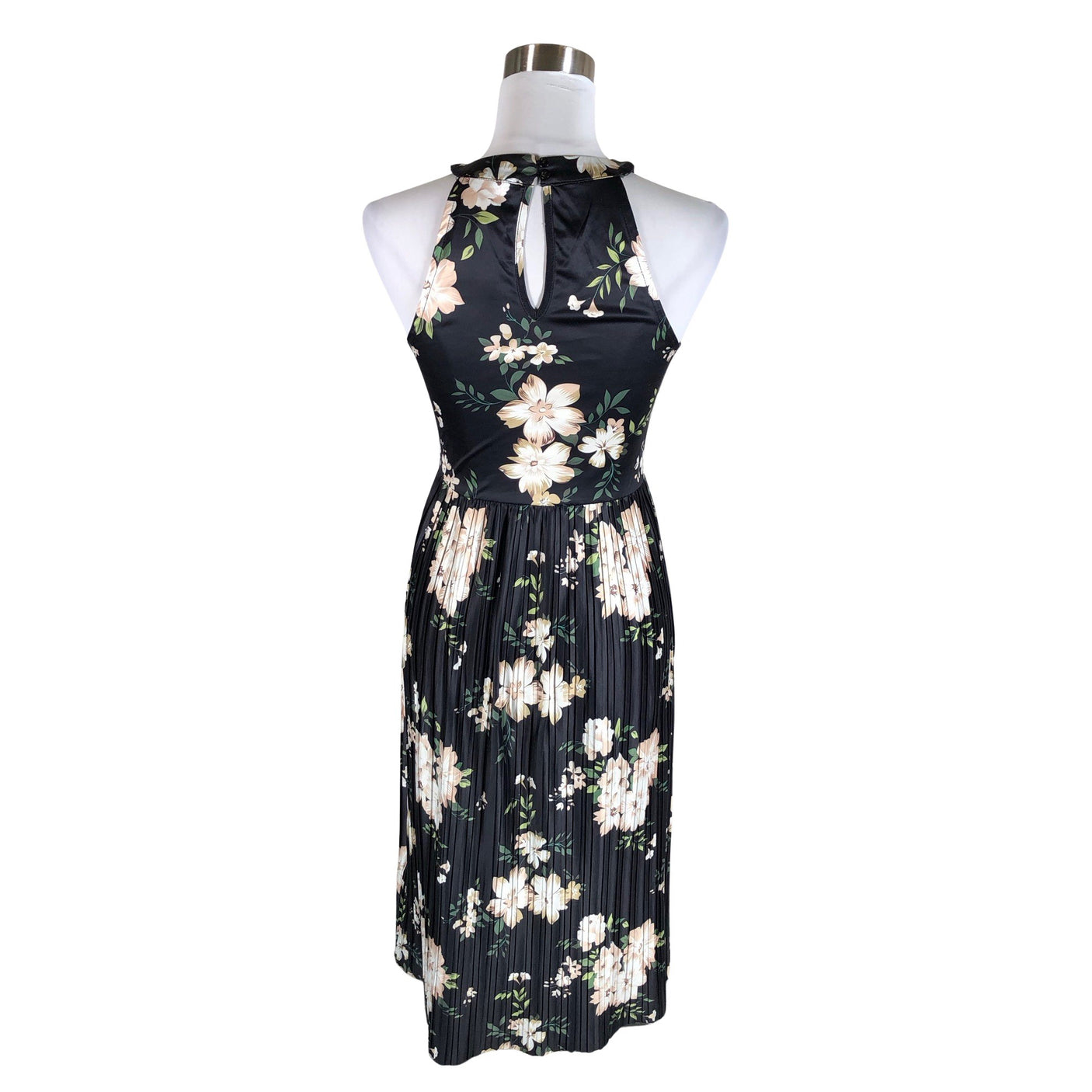 Unisex Anna Field - Schiffon dress, size 36 - Black (2)
