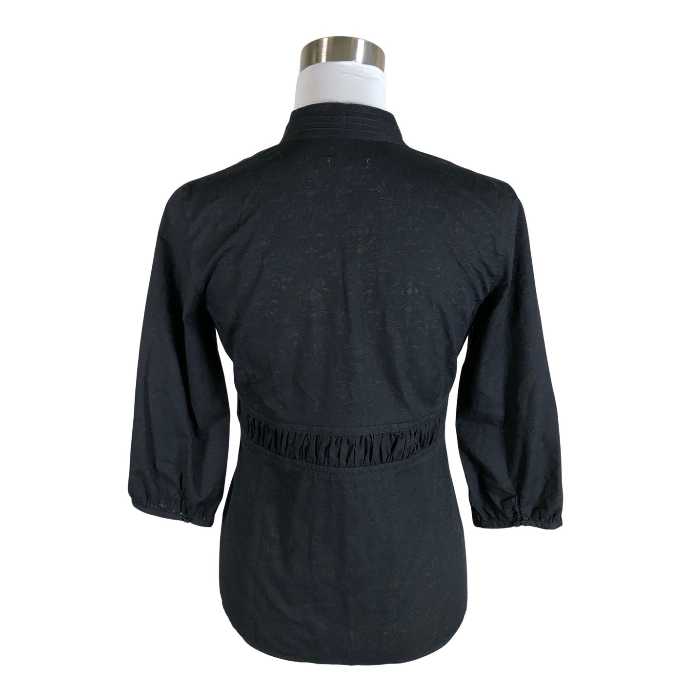 Unisex Tom Tailor - Short-sleeved blouse, size 36 - Black (2)