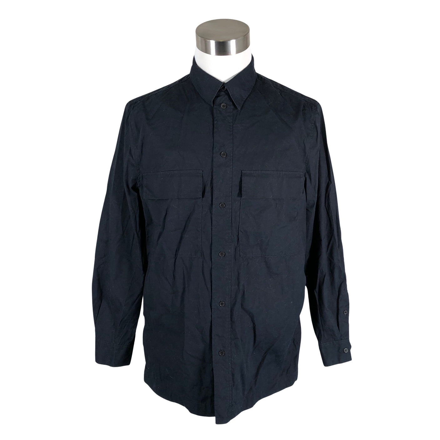 Unisex COS - Collared shirt, size M - Blue (1)
