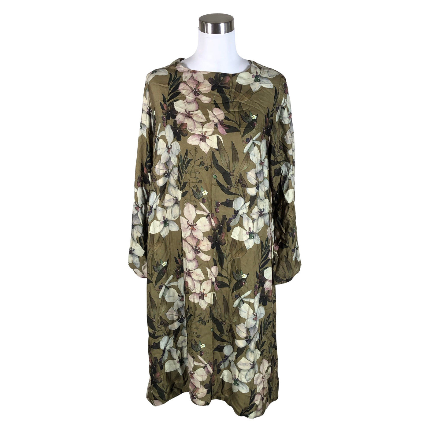 Unisex Dama Design - Schiffon dress, size 40 - Green (1)