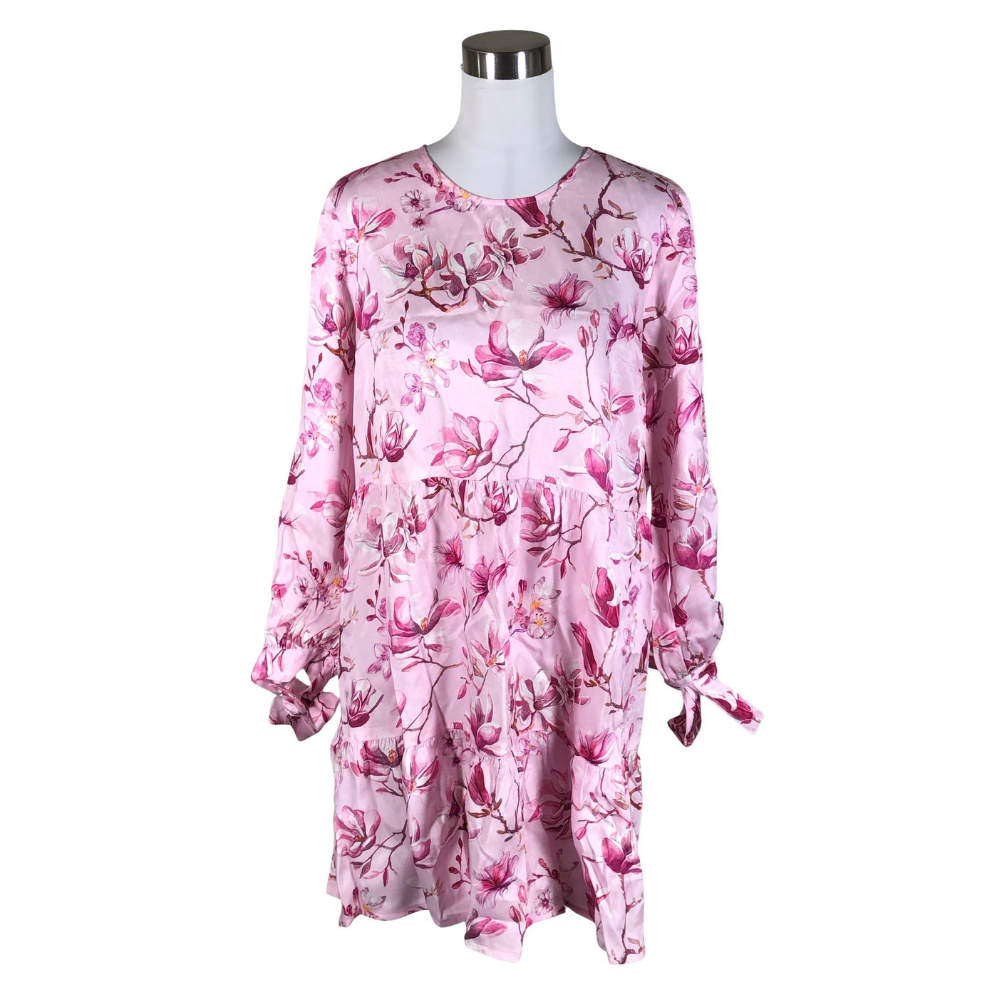 Unisex Nakoa - Schiffon dress, size 38 - Light pink (1)