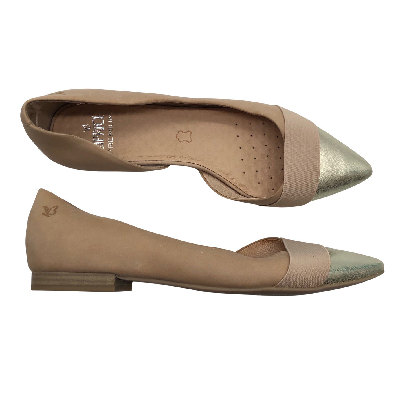 Unisex Caprice - Ballerinas, size 41 - Beige (1)