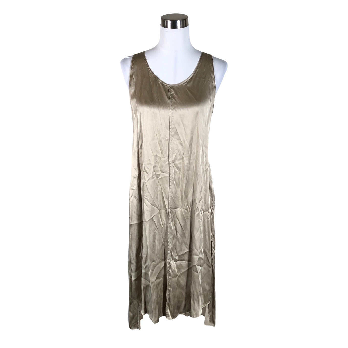 Unisex Tiger of Sweden - Schiffon dress, size 34 - Beige (1)