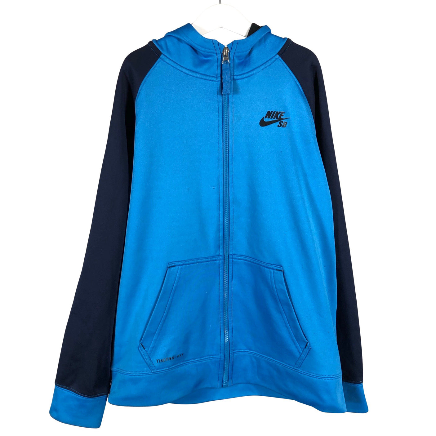 Unisex Nike - Fleece jacket, size 152 - 158 - Blue (1)