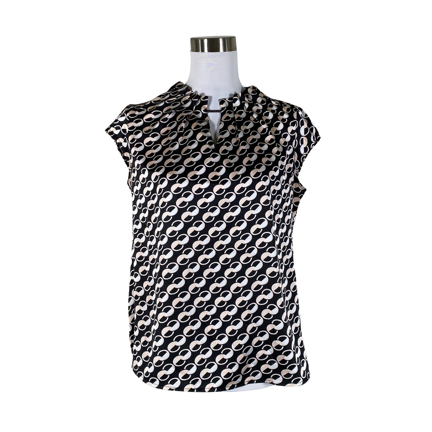 Unisex Comma - Short-sleeved blouse, size 38 - Light pink (1)