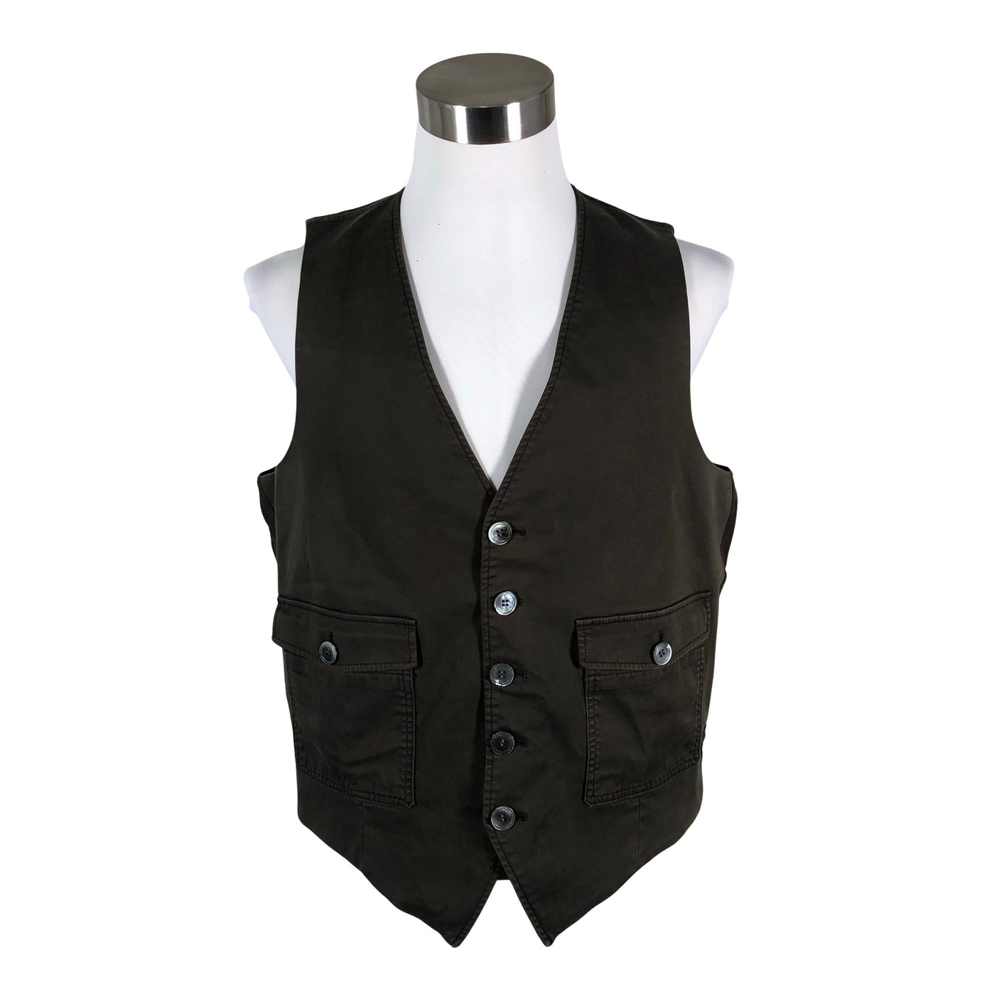 Unisex Oscar Jacobson - Suit vest, size XL - Brown (1)