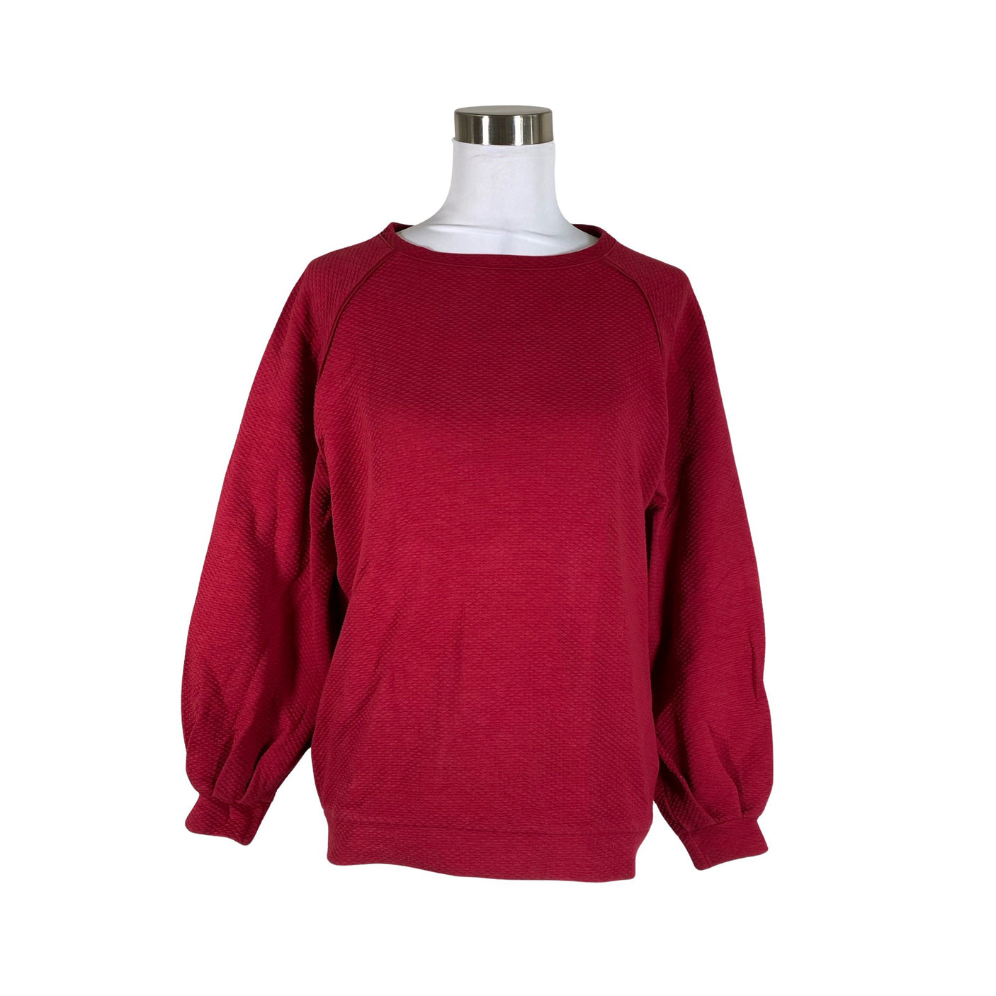 Unisex NOSH - Tricot shirt, size 36 - Wine red (1)