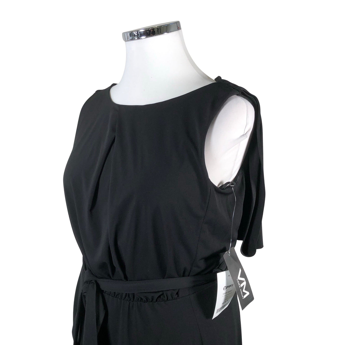 Unisex Vera Mont - Tricot dress, size 42 - Black (2)
