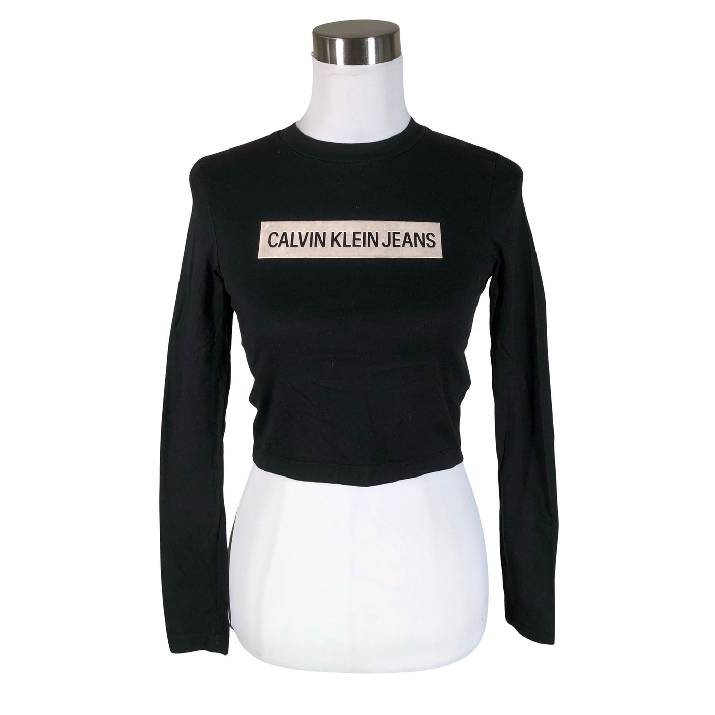 Unisex Calvin Klein - Tricot shirt, size 34 - Black (1)