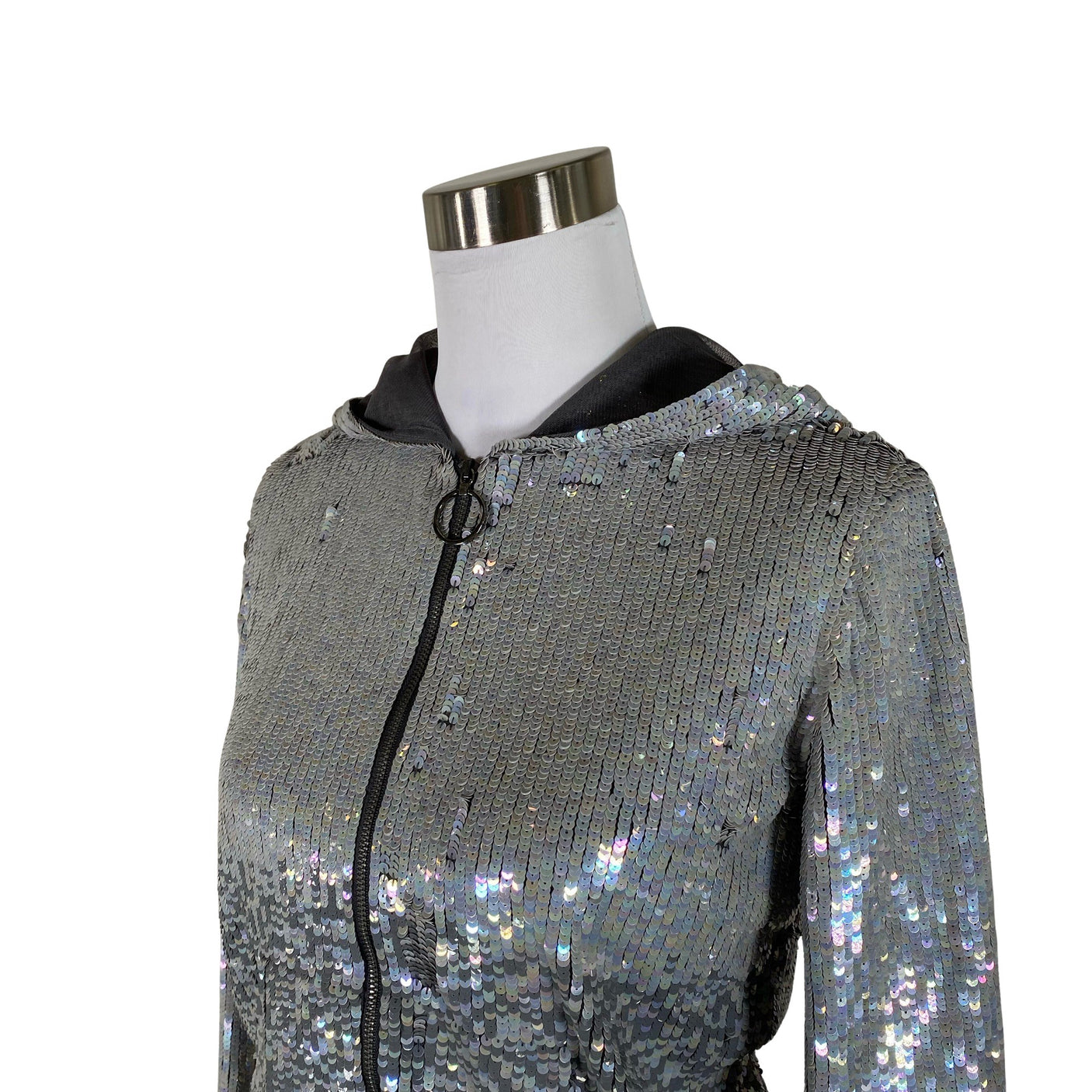 Unisex Marc Cain - Hoodie, size 38 - Silver (3)