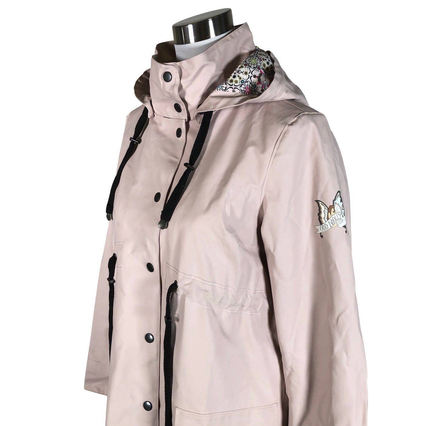Unisex Odd Molly - Rain jacket, size 36 - Light pink (3)