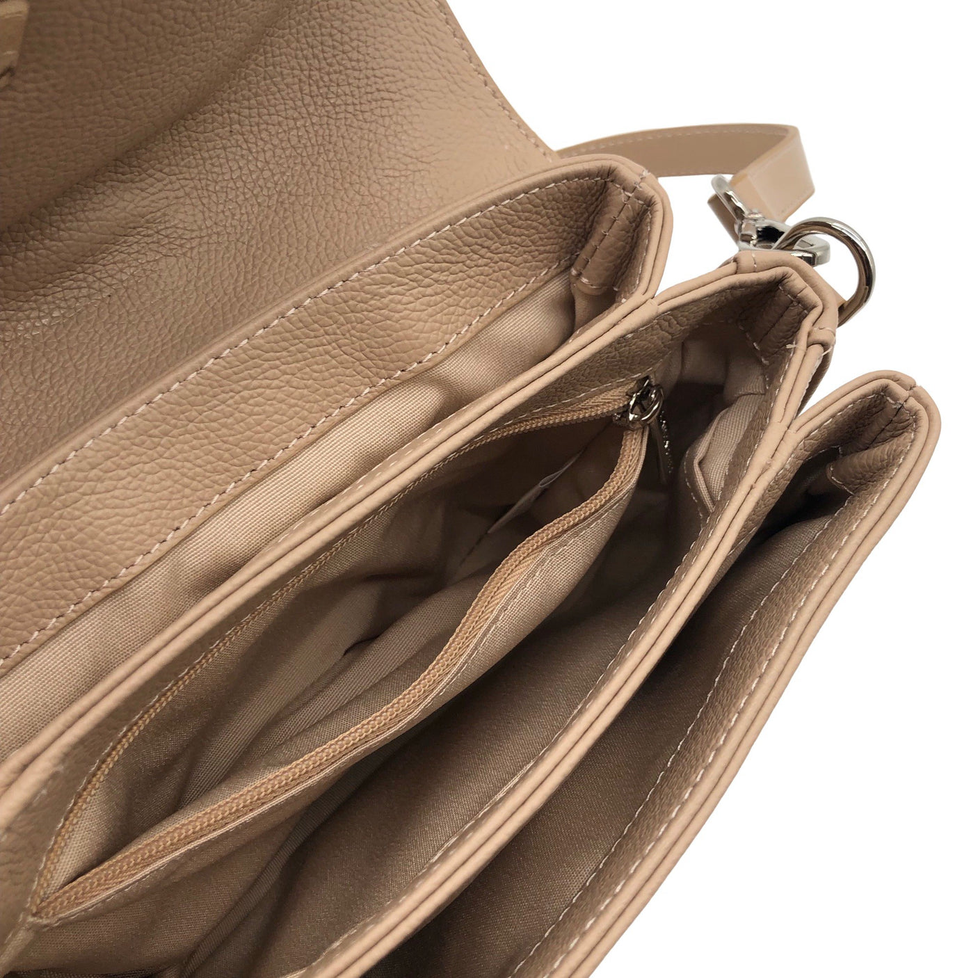 Unisex Lancaster - Shoulder bag, size Midi - Beige (3)