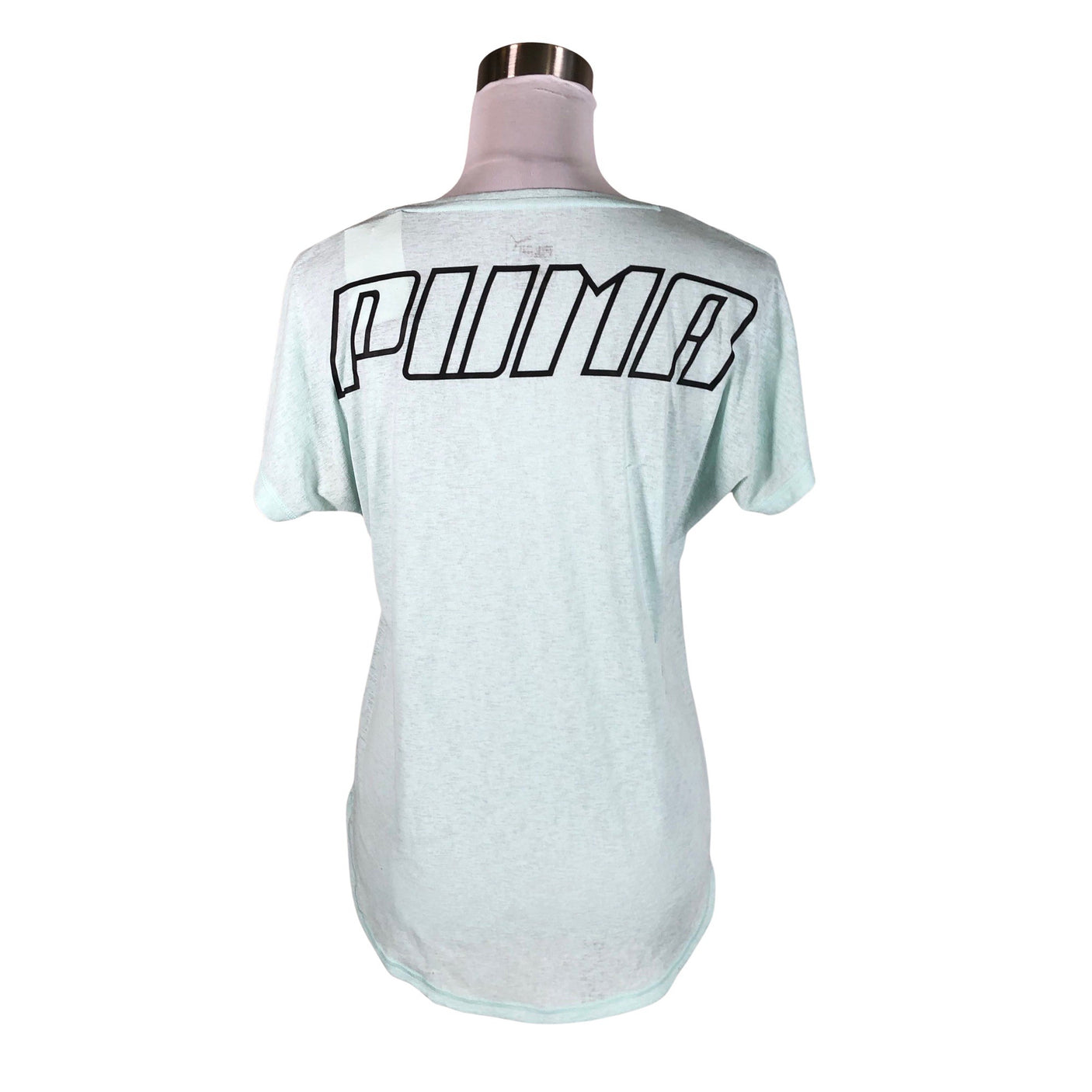 Unisex Puma - Sports shirt, short sleeve, size 36 - Light blue (2)