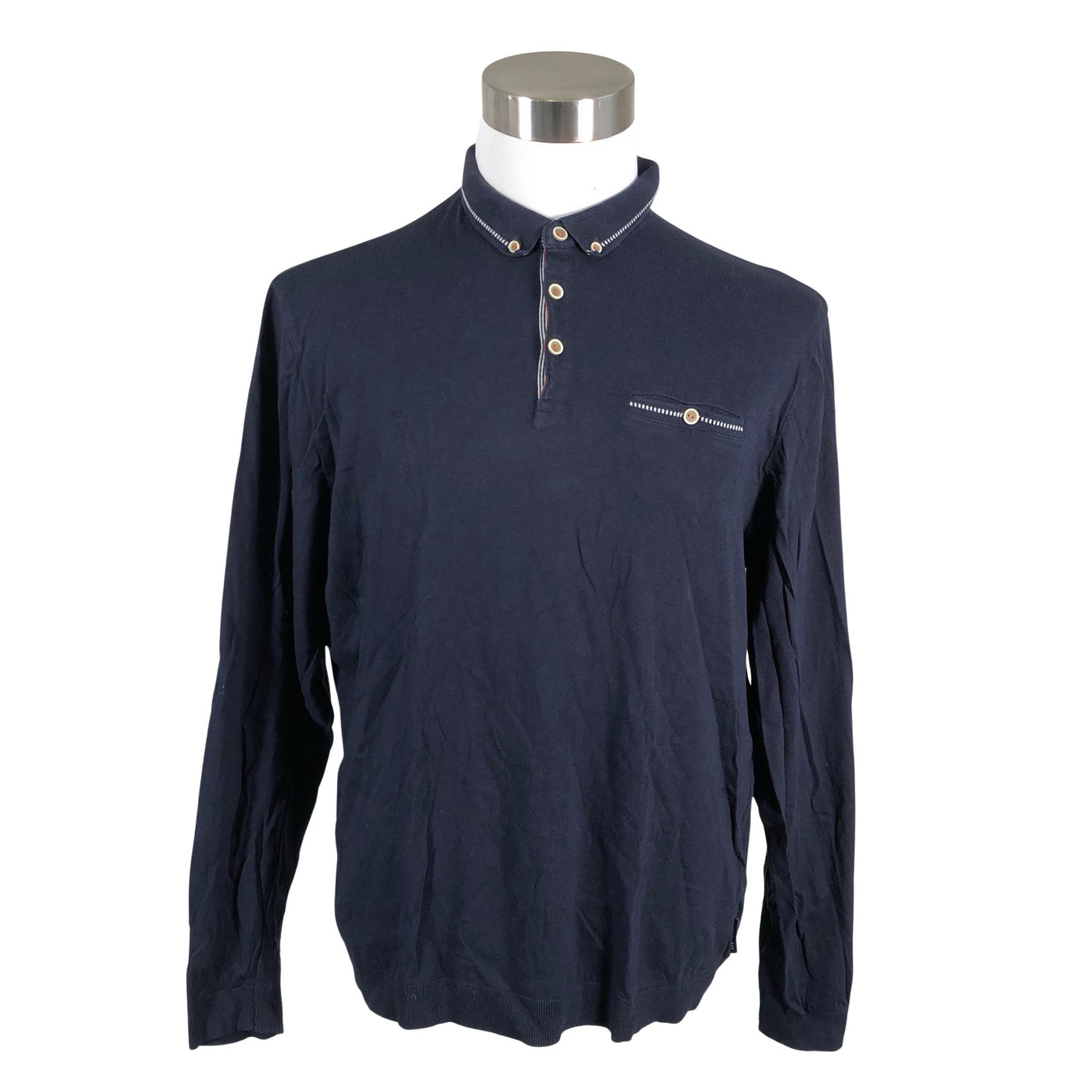 Unisex Ted Baker - Tricot shirt, size XL - Blue (1)