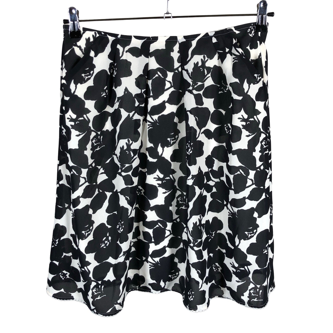 Unisex Benetton - Fabric skirt, size 38 - Natural white (1)