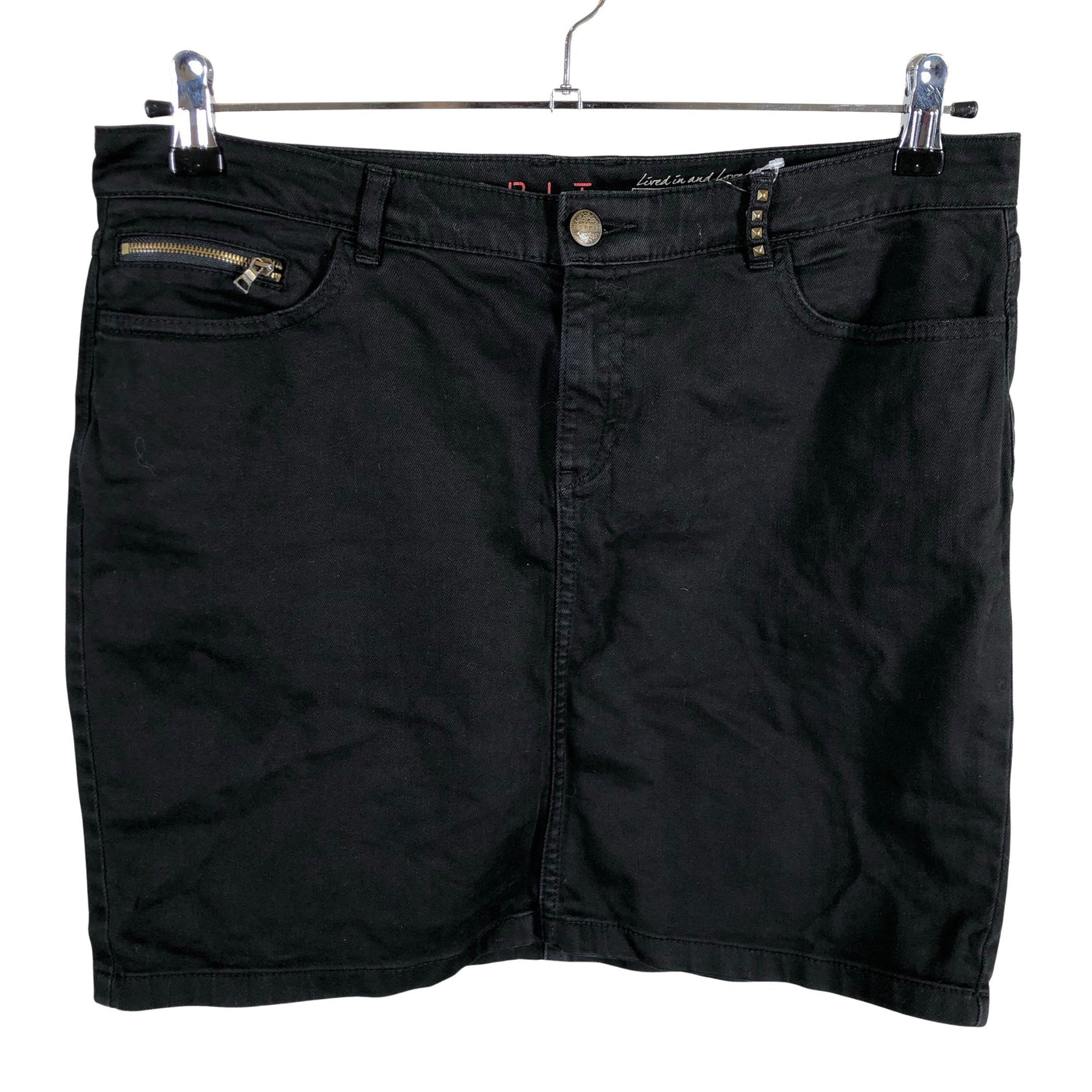Unisex Esprit - Denim skirt, size 40 - Black (1)