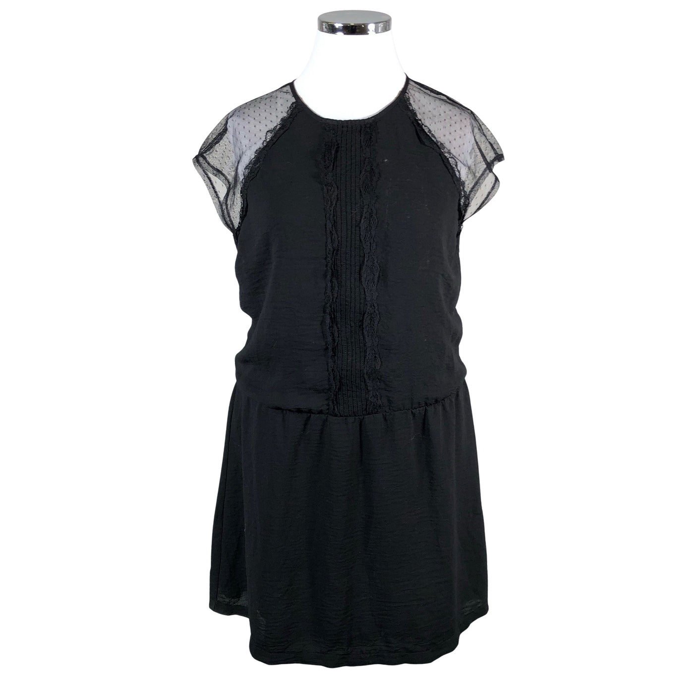Unisex Anna Field - Schiffon dress, size 42 - Black (1)