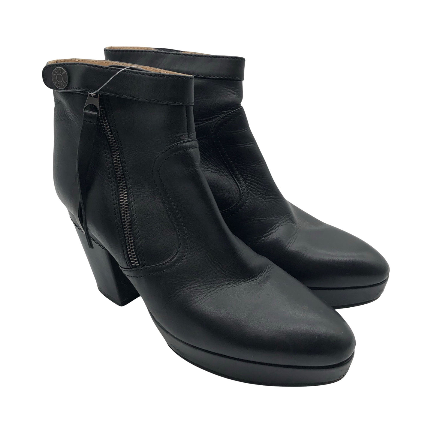 Unisex Acne Studios - Ankle boots, size 40 - Black (3)