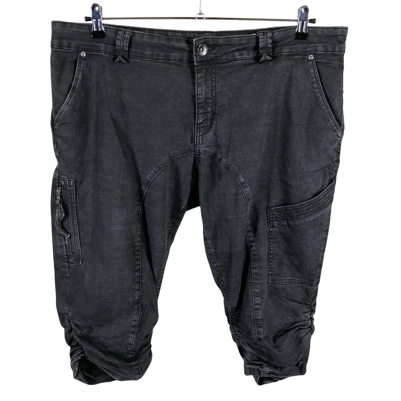 Unisex Zizzi - Capri jeans, size 48 - Black (1)