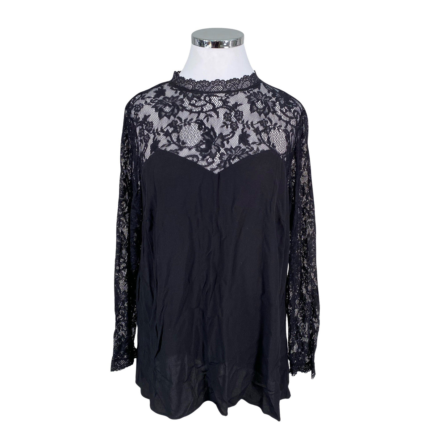Unisex Zizzi - Blouse, size 46 - Black (1)