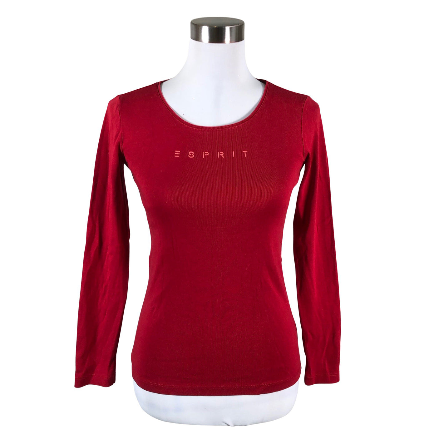 Unisex Esprit - Tricot shirt, size 34 - Red (1)
