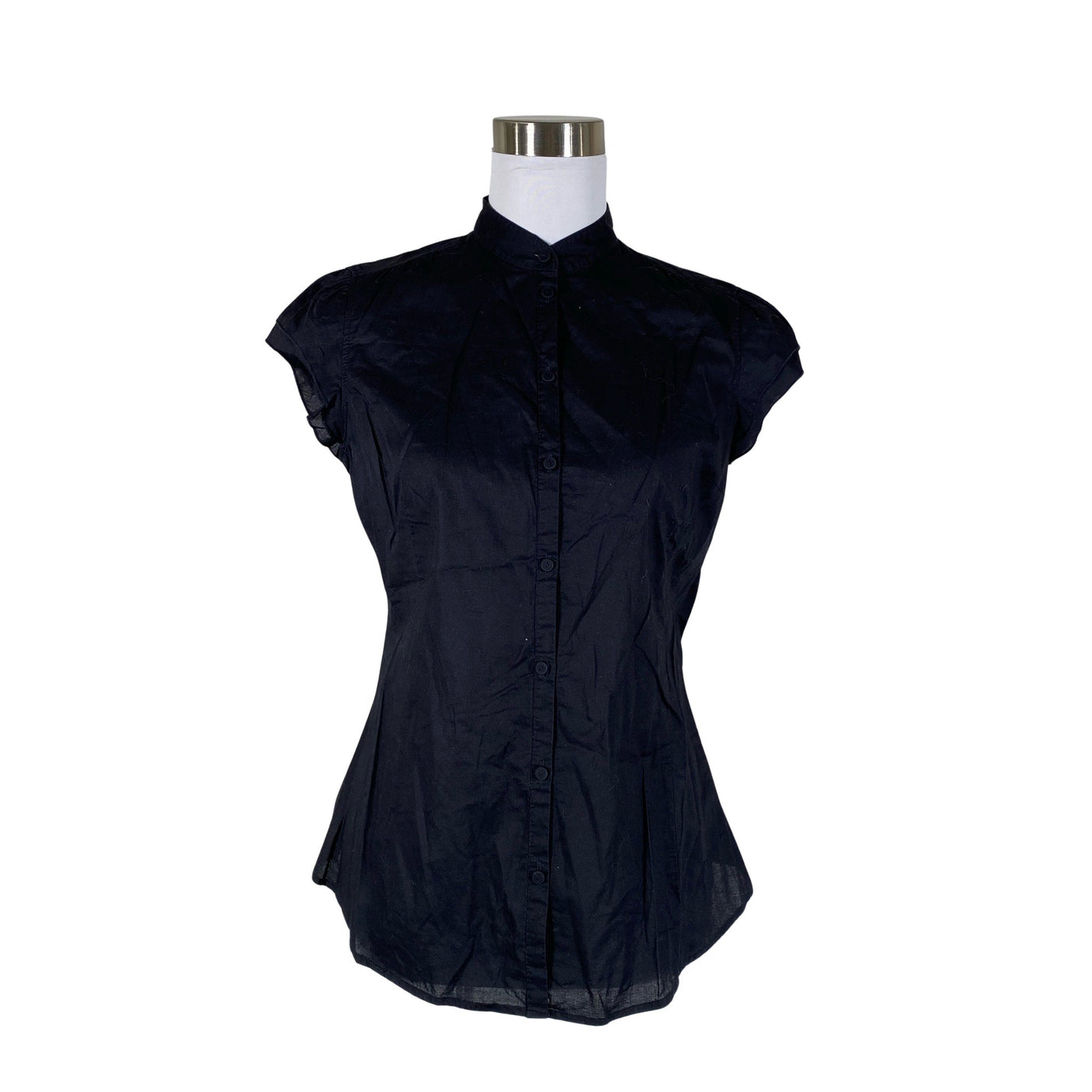 Unisex Esprit - Short-sleeved blouse, size 40 - Black (1)