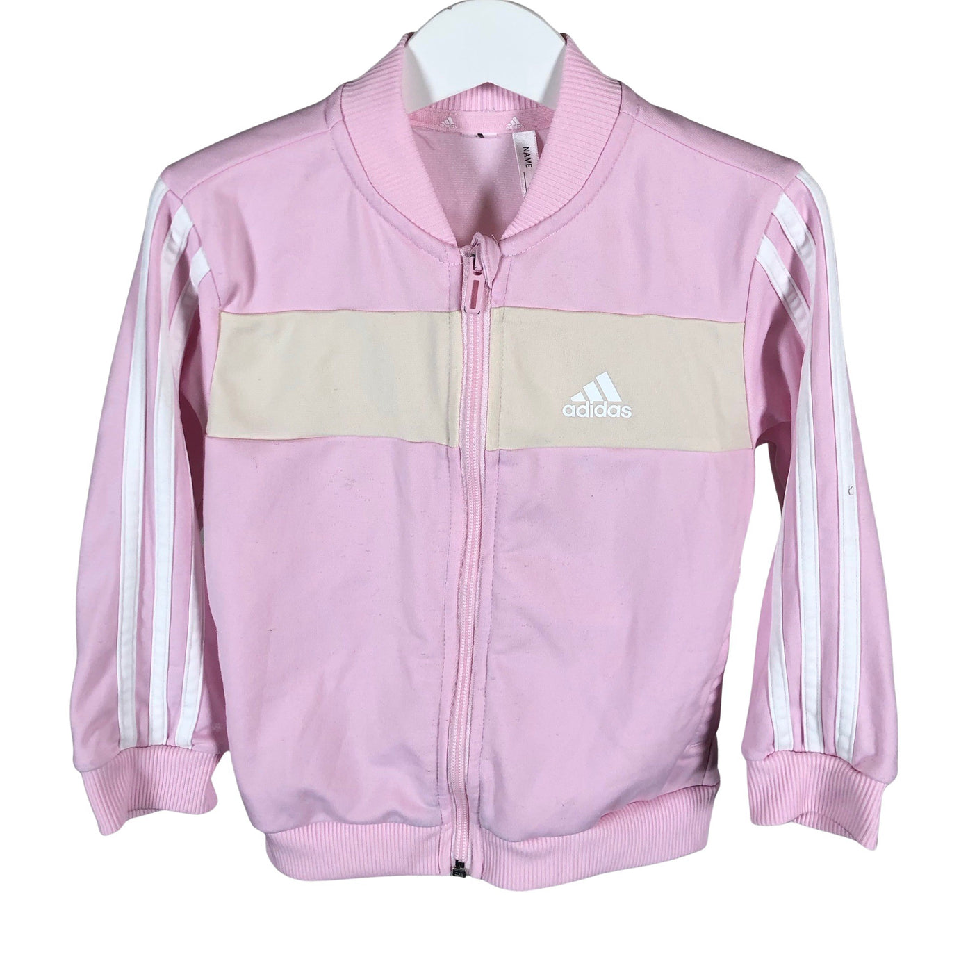 Unisex Adidas - Track jacket, size 86 - 92 - Light pink (1)